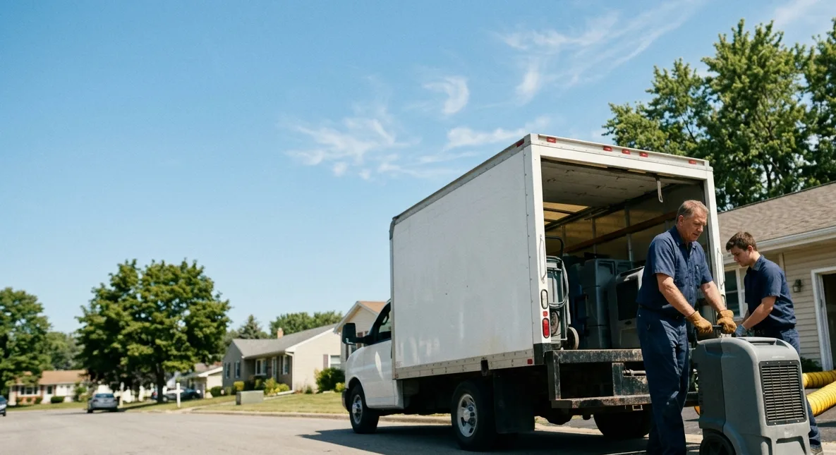 Water Damage Cleanup in Blanchester, OH near me